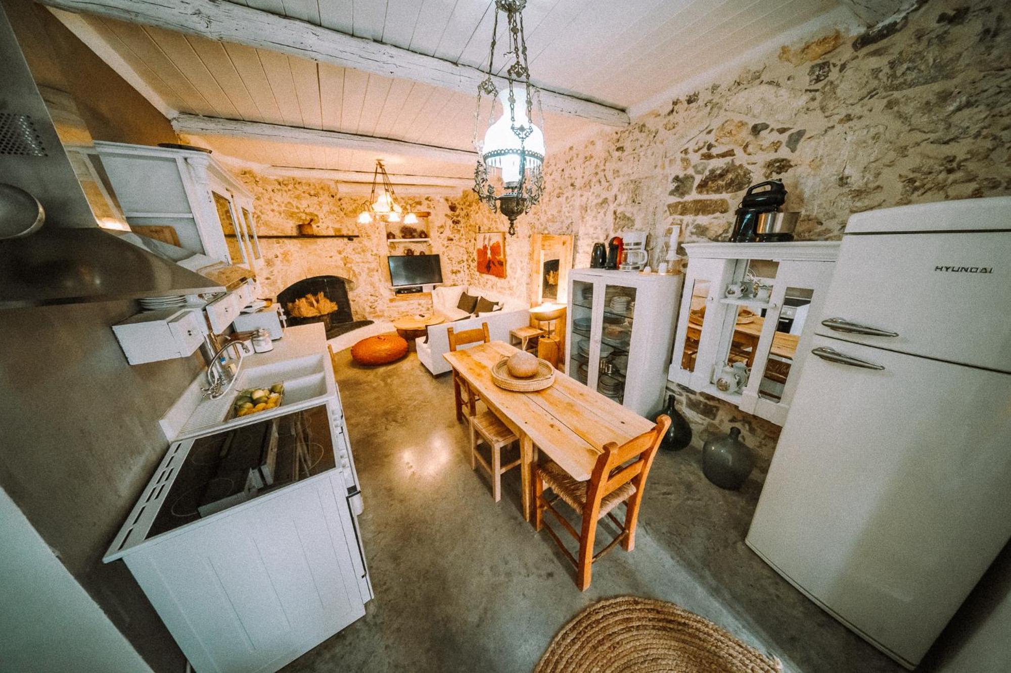 Antonia'S Stonebuilt Mansion With A Private Pool Villa Armenoi  Luaran gambar