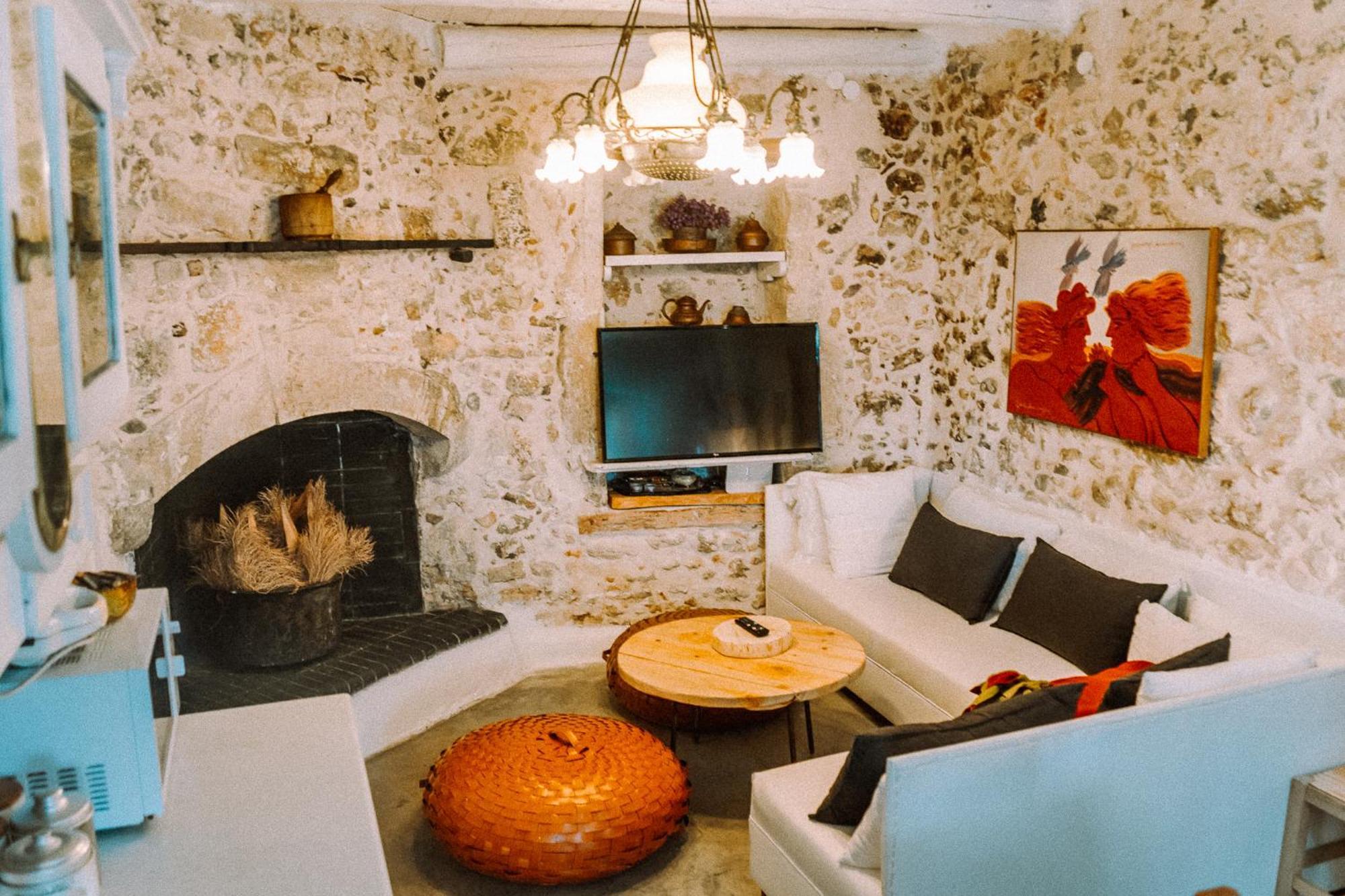 Antonia'S Stonebuilt Mansion With A Private Pool Villa Armenoi  Luaran gambar