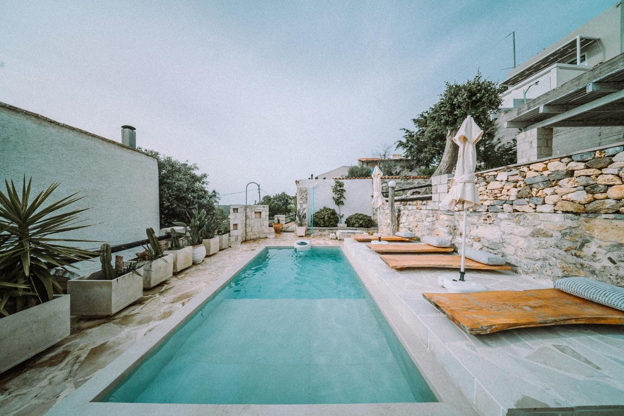 Antonia'S Stonebuilt Mansion With A Private Pool Villa Armenoi  Luaran gambar