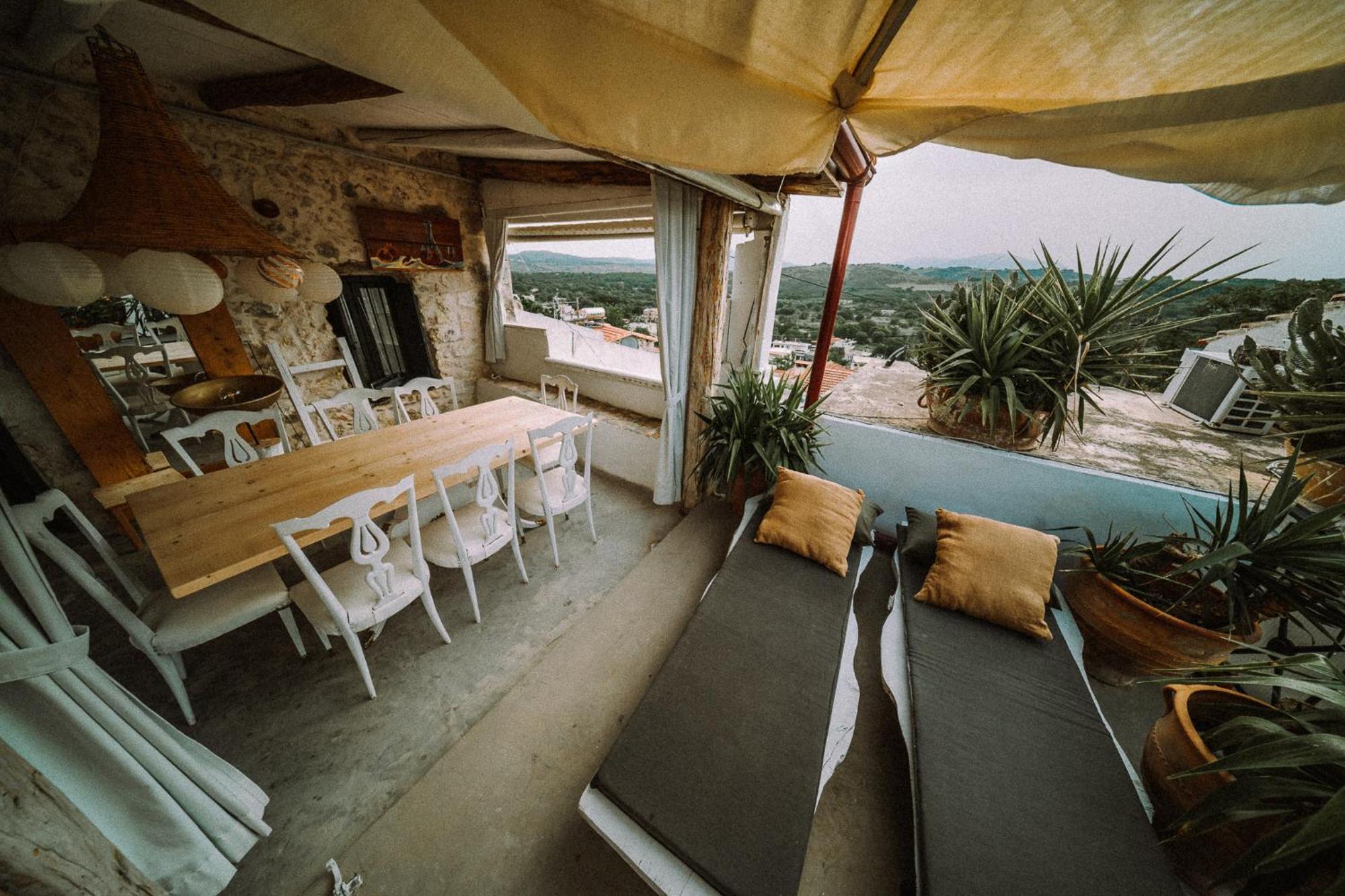 Antonia'S Stonebuilt Mansion With A Private Pool Villa Armenoi  Luaran gambar
