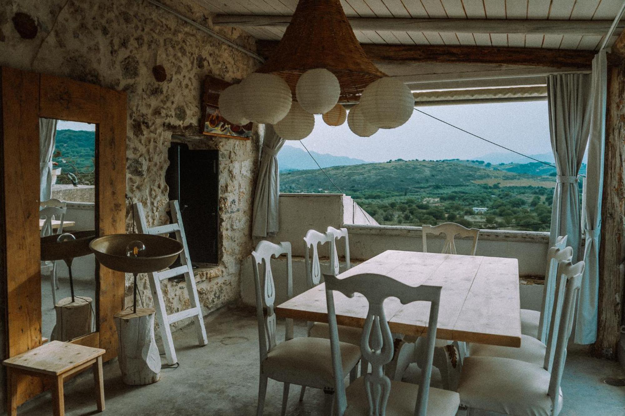 Antonia'S Stonebuilt Mansion With A Private Pool Villa Armenoi  Luaran gambar
