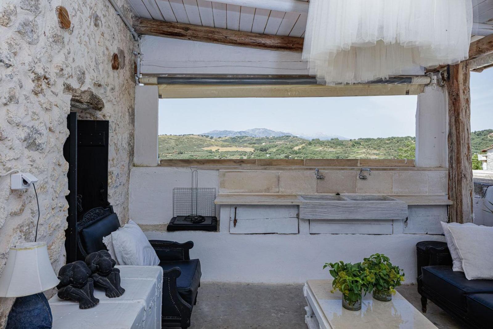 Antonia'S Stonebuilt Mansion With A Private Pool Villa Armenoi  Luaran gambar