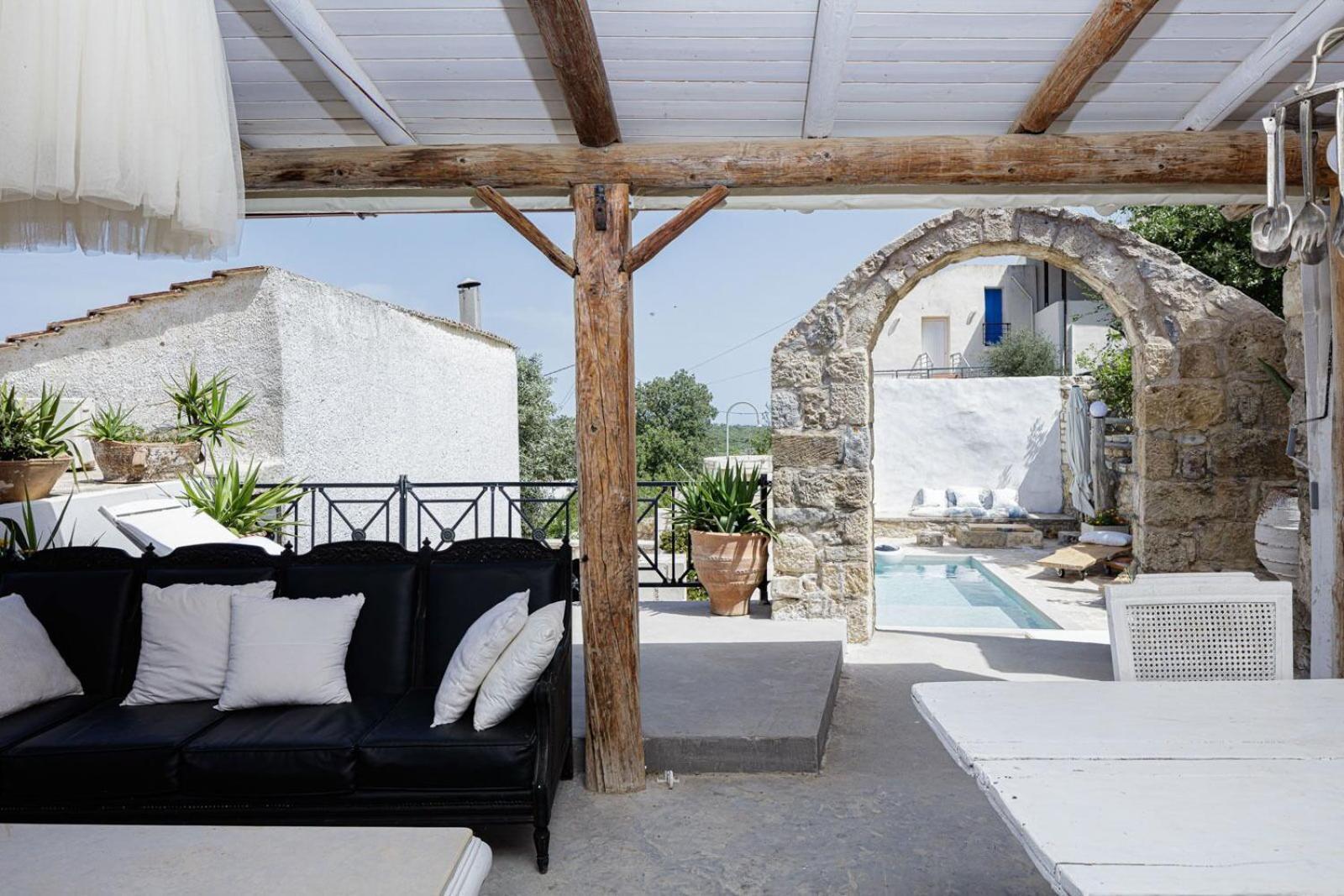 Antonia'S Stonebuilt Mansion With A Private Pool Villa Armenoi  Luaran gambar